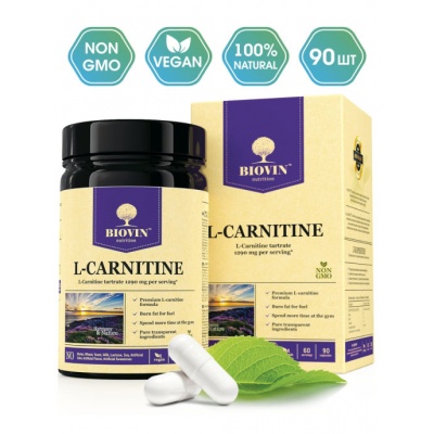 Л-карнитин Biovin 90 капcул