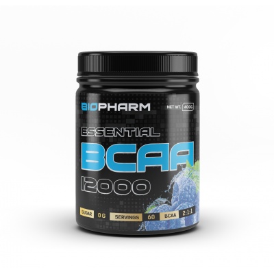 БЦАА BioPharm BCAA 12000 400 гр