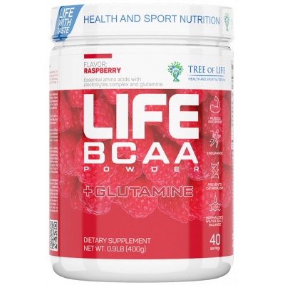 БЦАА Tree of life LIFE BCAA + Glutamine 400 гр