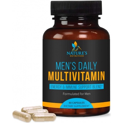 Витамины Nature's Nutrition Men's Daily Multivitamin 60 капсул