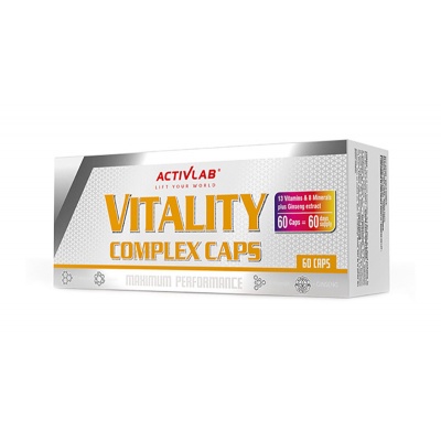 Витамины ActivLab Vitality Complex Caps 60 капул
