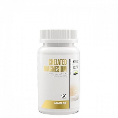 Витамины Maxler Chelated Magnesium 120 таблеток