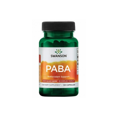 Антиоксидант Swanson Paba 500 мг 120 капсул
