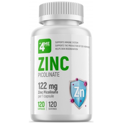 Витамины 4ME Nutrition Zinc Picolinate 122 мг 120 капсул