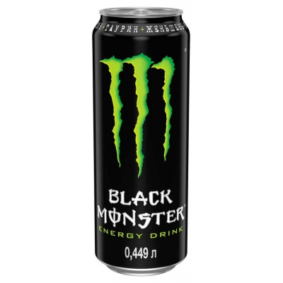 Энергетик Black Monster Energy  449 мл
