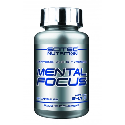 Предтренировочный комплекс Scitec Nutrition Mental Focus 90 капсул