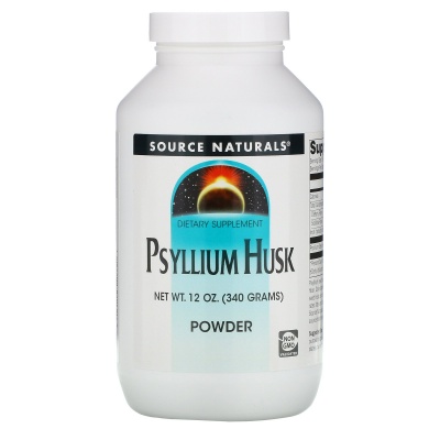 Специальный препарат Source Naturals Psyllium Husk Powder 340 гр