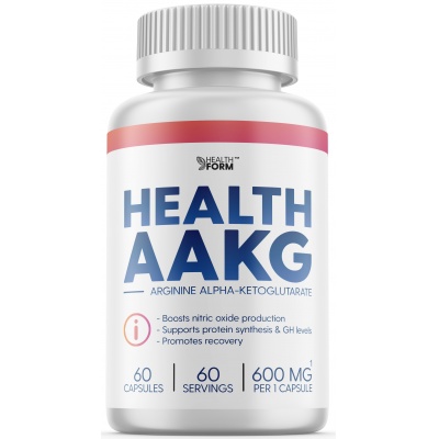 Аминокислота Health Form AAKG 600 мг 60 капсул