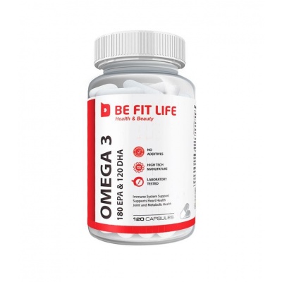 Антиоксидант BEFITLIFE Omega 3 1000 мг 120 капсул