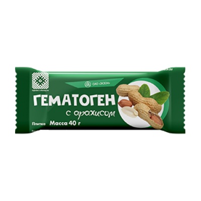 Батончик Экзон - Гематоген  40 гр