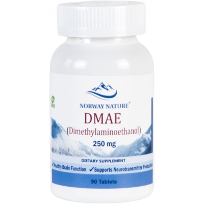 Антиоксидант Norway Nature DMAE 250 мг 90 таблеток