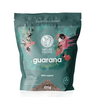Энергетик Nature Foods Guarana Powder 100 гр