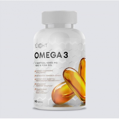 Антиоксидант ЛАЙТ Endorphin Omega 3 90 капсул