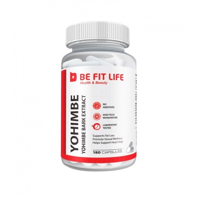 Жиросжигатель BEFITLIFE Yohimbe 50 мг 180 капсул