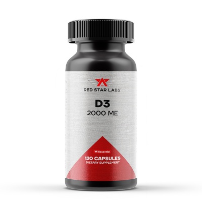 Витамины Red Star Labs D-3 2000 ME 120 капсул