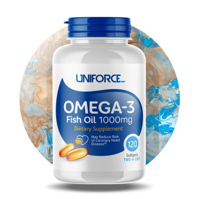 Антиоксидант UNIFORCE Omega-3 1000 мг 120 капсул