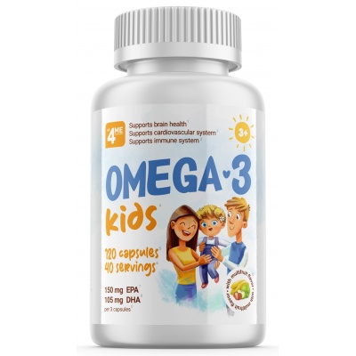 Антиоксидант 4Me Nutrition Omega 3 kids 120 капсул