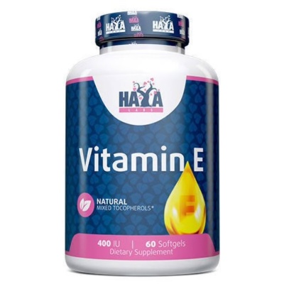 Витамины Haya Labs Vitamin E 400 IU 60 капсул