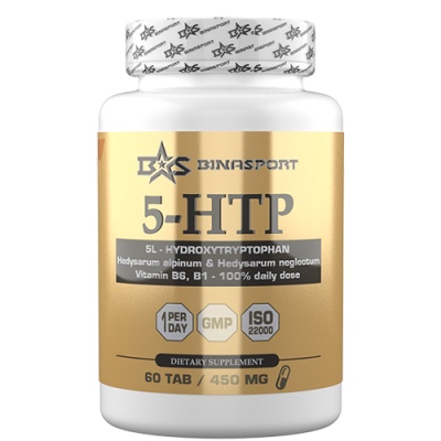 Антиоксидант BinaSport 5-HTP ALPIGRASS 450 мг 60 капсул