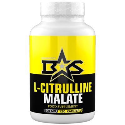 Аминокислота BinaSport L-Citrulline Malate 500 мг 120 капсул