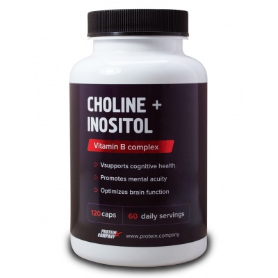 Витамины Protein company Choline + Inositol 120 капсул