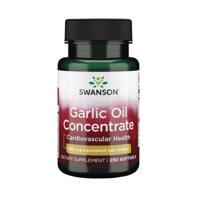 Специальный препарат Swanson Garlic Oil Concentrate 500 мг 250 капсул