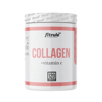 Коллаген FitRule Collagen+Vitamin C 120 капсул