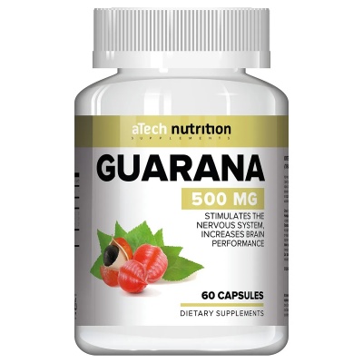 Энергетик aTech nutrition Экстракт гуараны 60 капсул