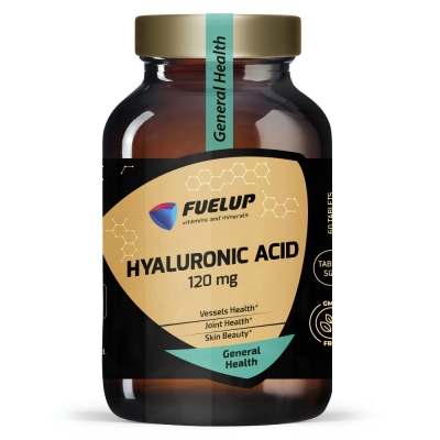Гиалуроновая кислота FuelUp Hyaluronic Acid 120 мг 60 таблеток