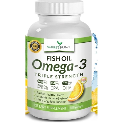 Антиоксидант Nature’s Branch Omega-3 60 капсул