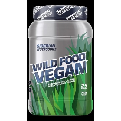 Протеин Siberian Nutrogunz WildFood Vegan 750 гр
