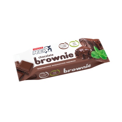 Пирожное Protein Rex Brownie 50 гр