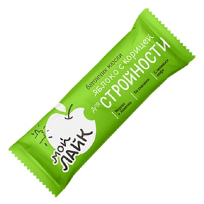 Батончик мюсли ЛЕОВИТ Мой Лайк 25 гр