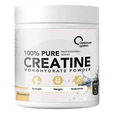 Креатин Optimum System 100% Pure Creatine Monohydrate 200 гр