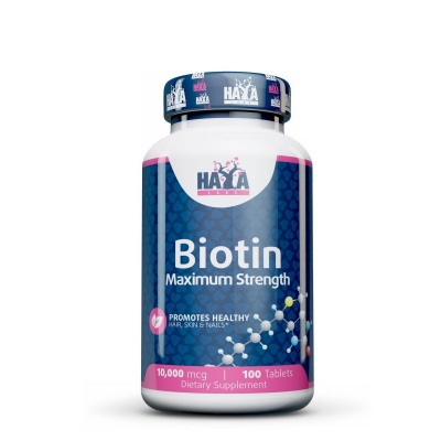 Витамины Haya Labs Biotin Maximum Strength 10000 мг 100 таблеток