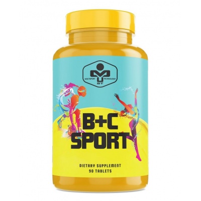 Витамины Mex Nutrition B+C sport 90 таблеток