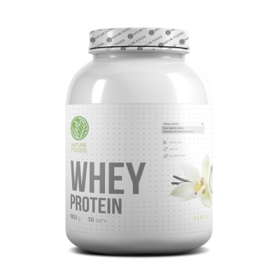 Протеин Nature Foods Whey банка 1800 гр
