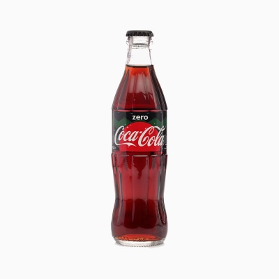 Напиток Coca-Cola zero 330 мл (стекло)