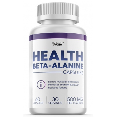 Аминокислота Health Form Beta-Alanine 60 капсул