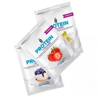 Протеин Ёбатон белковый коктейль + Collagen 25 гр