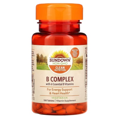 Витамины Sundown Naturals B Complex 100 таблеток