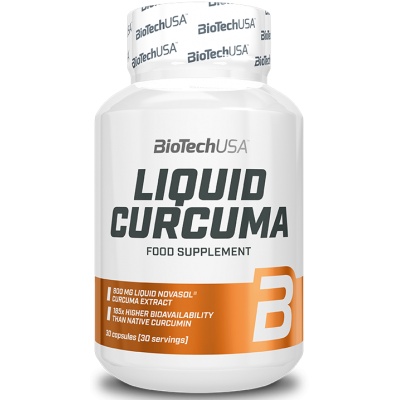 Антиоксидант BioTech Liquid Curcuma 30 капсул