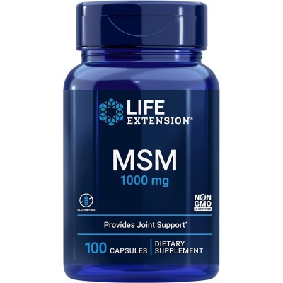 Хондропротектор Life Extension MSM 1000 мг 100 капсул