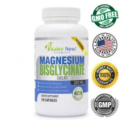 Витамины Vitalite Now Magnesium Bisglycinate 90 капсул