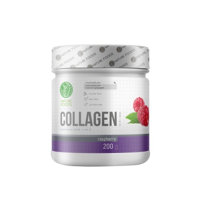 Коллаген Nature Foods Collagen + Hyaluronic acid + Vitamin C 200 гр