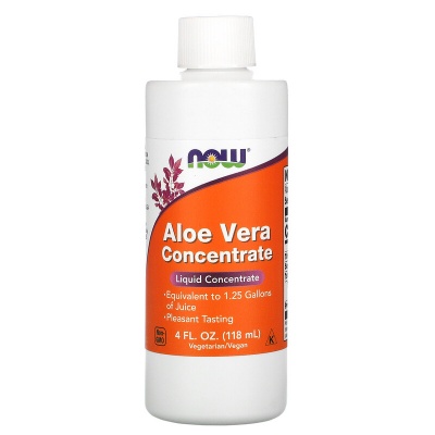 Специальный препарат NOW Aloe Vera Concentrate 118 мл
