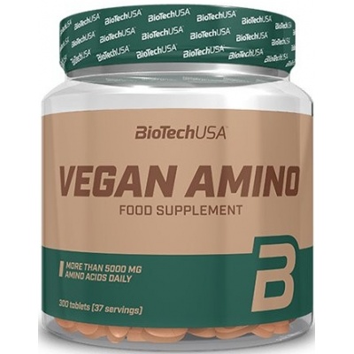 Аминокислотный комплекс BioTech Vegan Amino 300 таблеток
