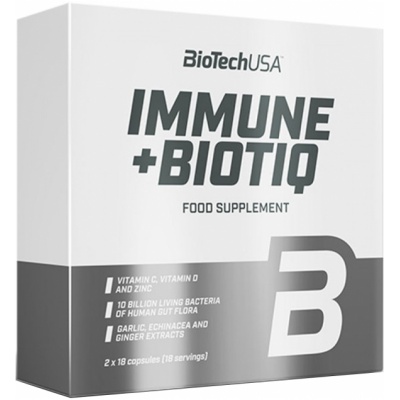 Витамины BioTechUSA Immune + Biotiq 2х18 таблеток