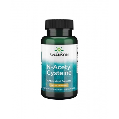 Аминокислота Swanson N-Acetyl Cysteine 600 мг 100 капсул