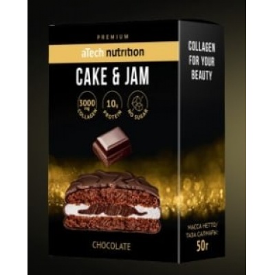 Печенье с джемом aTech Nutrition Premium Creme Dessert 50 гр